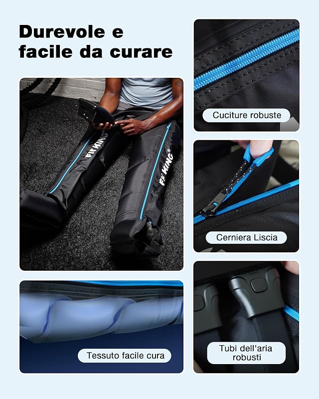 Pressoterapia per Casa, Massaggiatore per gambe complete