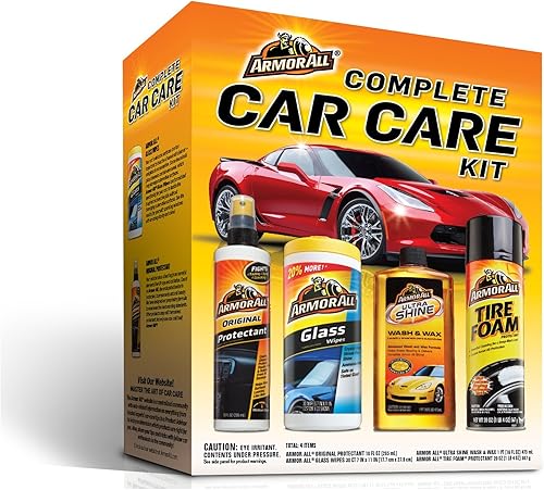 Armor All 13703C Kit completo de cuidado del automóvil