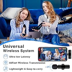 Professional Wireless Lavalier Lapel Microphone for