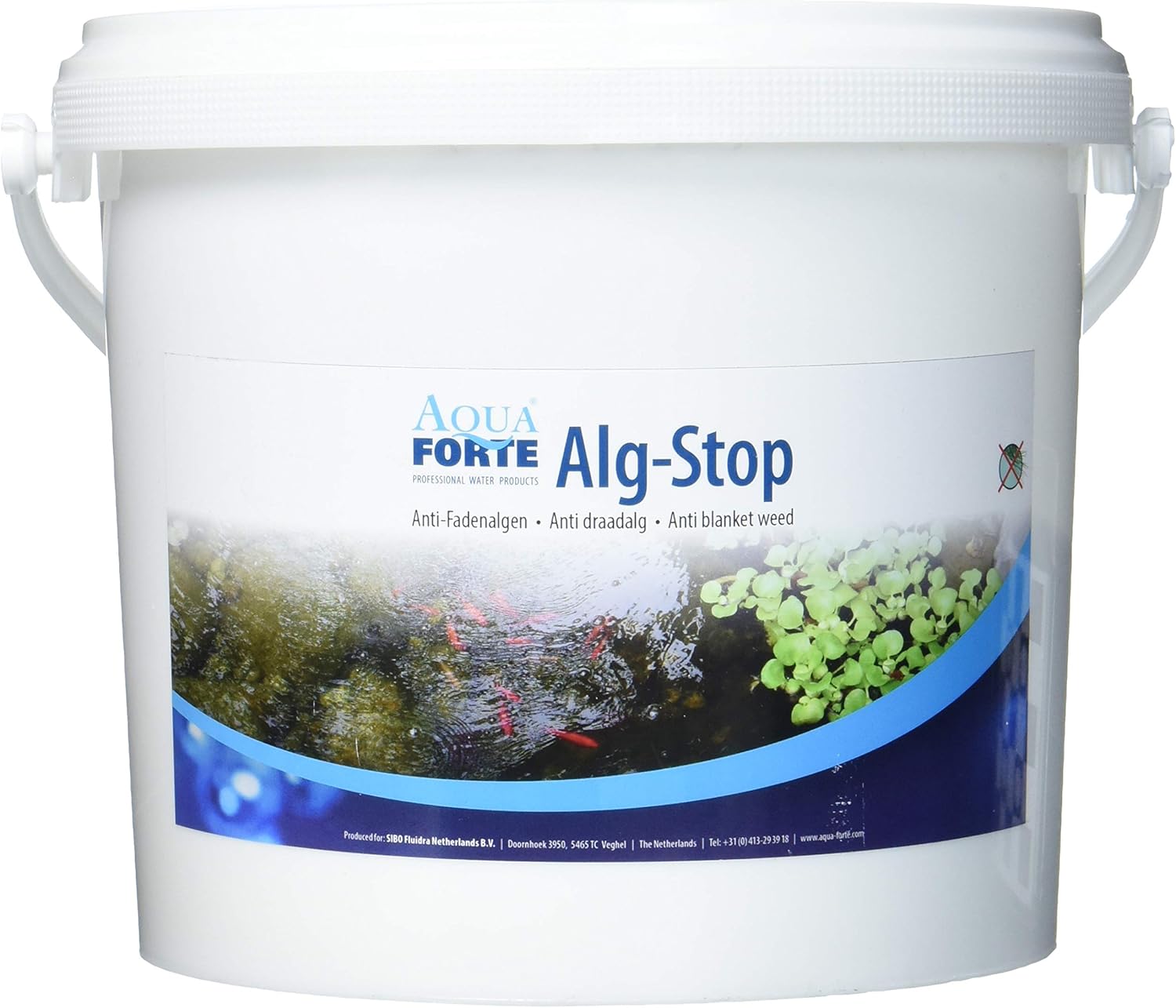 AquaForte Anti Blanket Weed Liquid AlgStop 5 kg, White Amazon.co.uk
