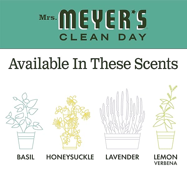 MRS. MEYER’S CLEAN DAY AUTOMATIC DISH PILLOW BASIL DETERGENT PODS, 12.7 OZ. 20 COUNT