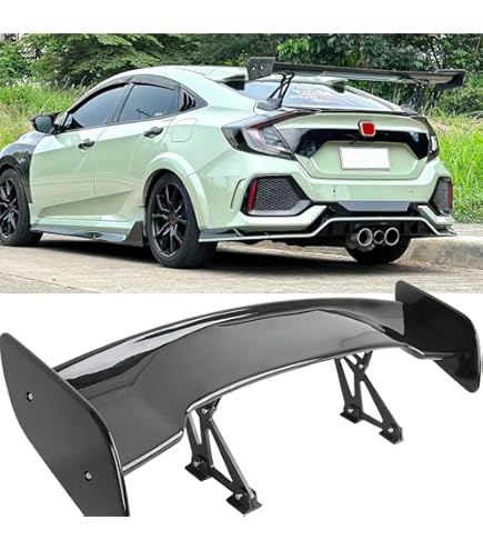 ZXXMZMSN Alerón trasero de coche para Fiat Tipo (357) Hatchback 2016 2017-2020 2021 2022 2023 2024, alerón trasero de techo para coche, alerón trasero para maletero, accesorios de estilo de coche