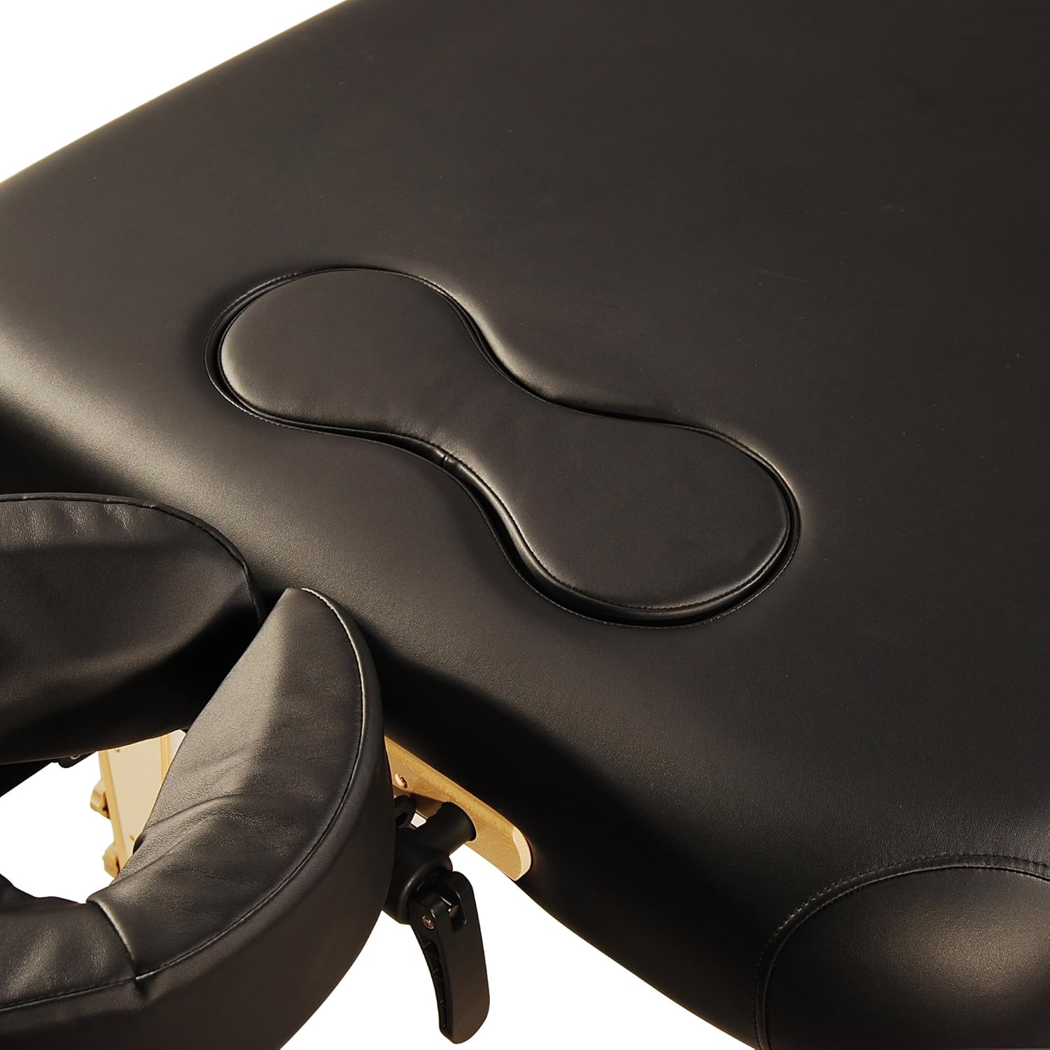 Mt Massage Midas-Girl 30'' Breast Recess Professional Portable Massage Table Package (Black): Health & Personal Care