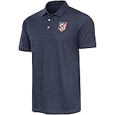 Atletico De Madrid Polo, Navy Heather, Large