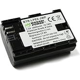 Wasabi Power LP-E6, LP-E6N Battery for Canon EOS 5D Mark II/III/IV, 5DS, 5DS R, 6D, 6D Mark II, 7D, 7D Mark II, 70D, 80D, 90D, R, R5, R6, Ra, XC10, XC15, BMPCC 4K, BMPCC 6K