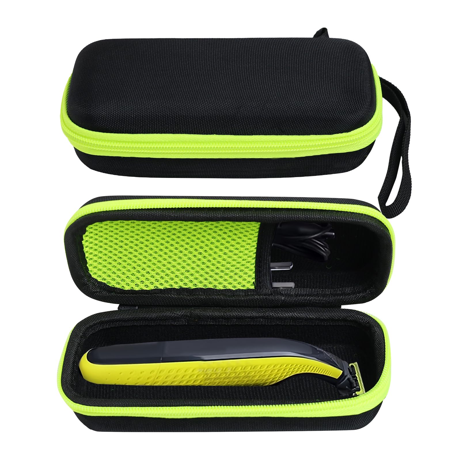 Garnirise Hard Travel Case for Philips Norelco OneBlade 360 One Blade Pro, Hatteker, Wahl, Yinke Trimmer Barber Bag and Shaver, Compatible with Braun Series 3/5/7/9 Electric Shaver Organizer Case