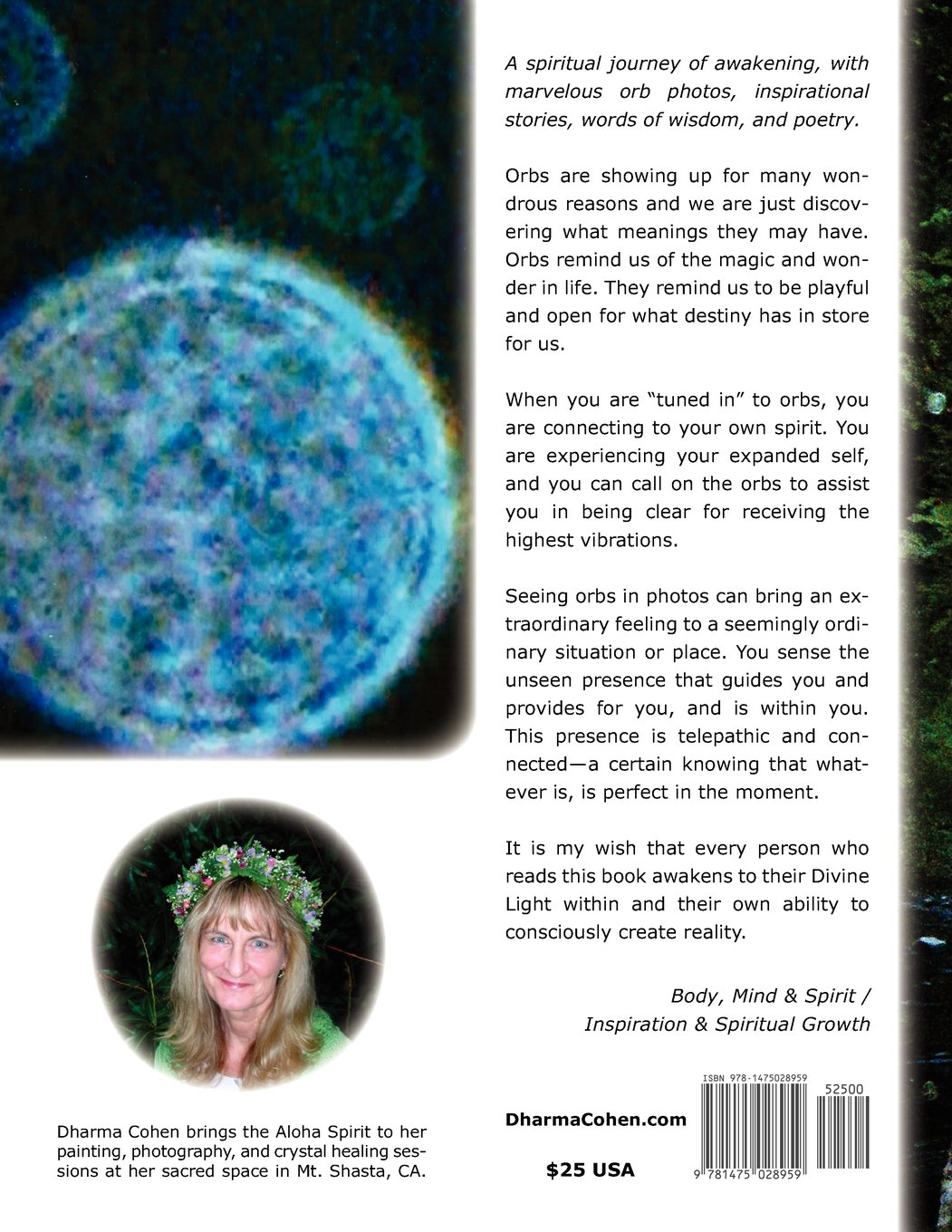 Calling All Orbs Cohen Dharma 9781475028959 Amazon Com Books