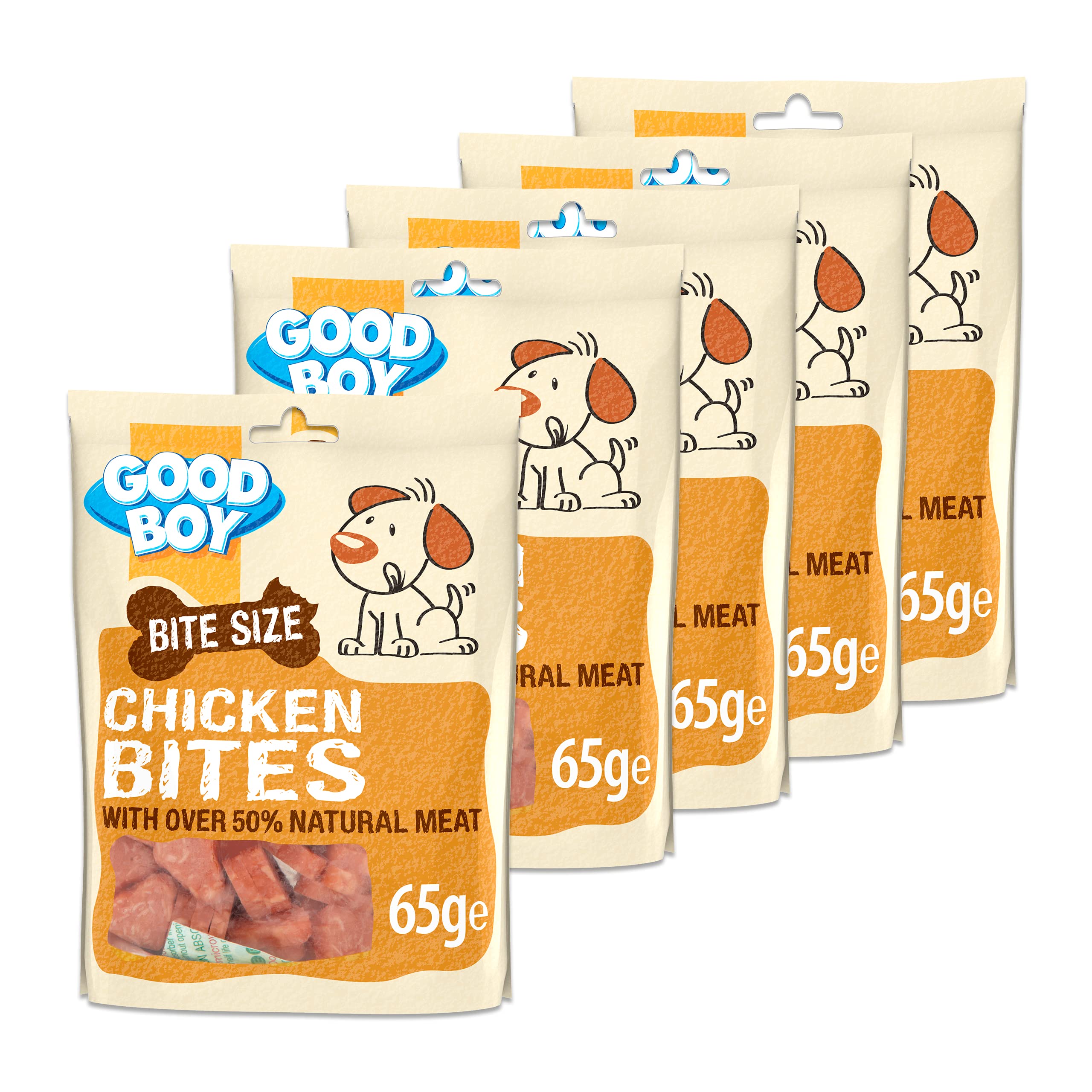 Good Boy Deli Bites Chicken 65 g (Pack of 5)
