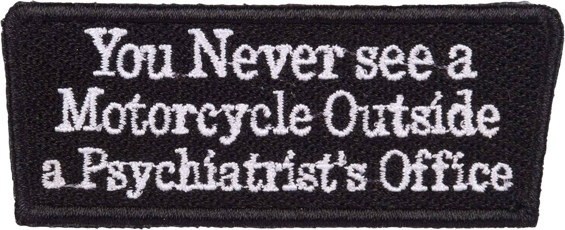 Biker Patches Embroidered Heroes Sew On