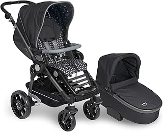 teutonia BeYou! Elite 2016 Graphite Rad 7R mit Gestelltragetasche, Continuum & Gunmetal