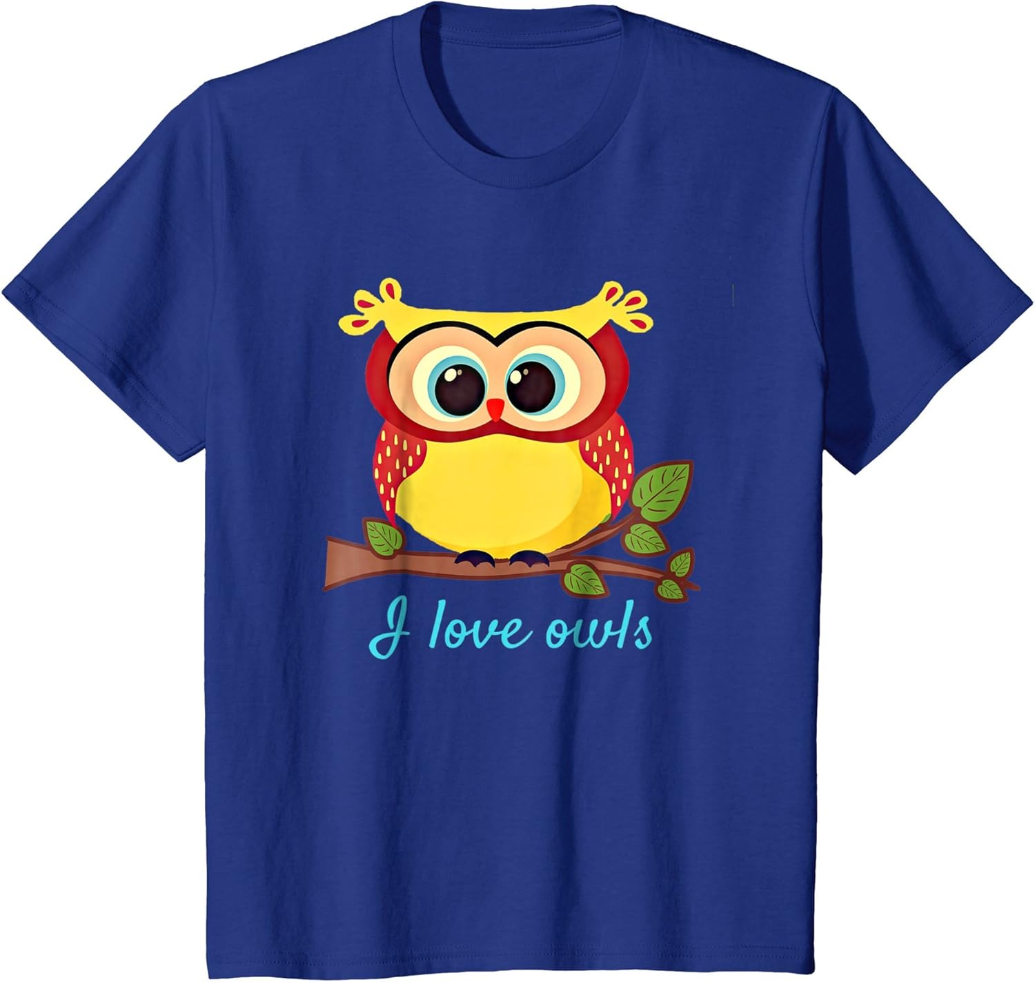 Adorable I Love Owls T Shirt Cute Owl T Shirt Owl Lover