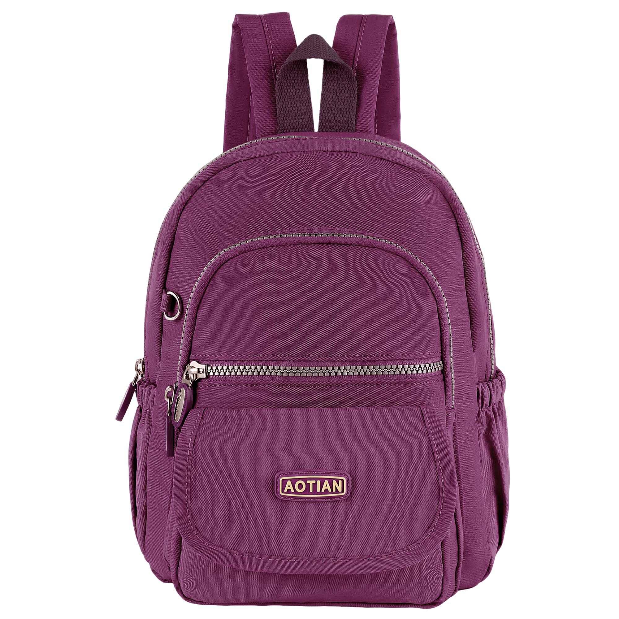 AOTIAN Nylon Lightweight Sturdy Little Casual Backpack 7 L Purple