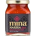 Mina Harissa Hot Sauce, Excite Your Senses with Gourmet Moroccan Heat, Spicy Red Chili Sauce with a Tangy Twist (10 Ounces)