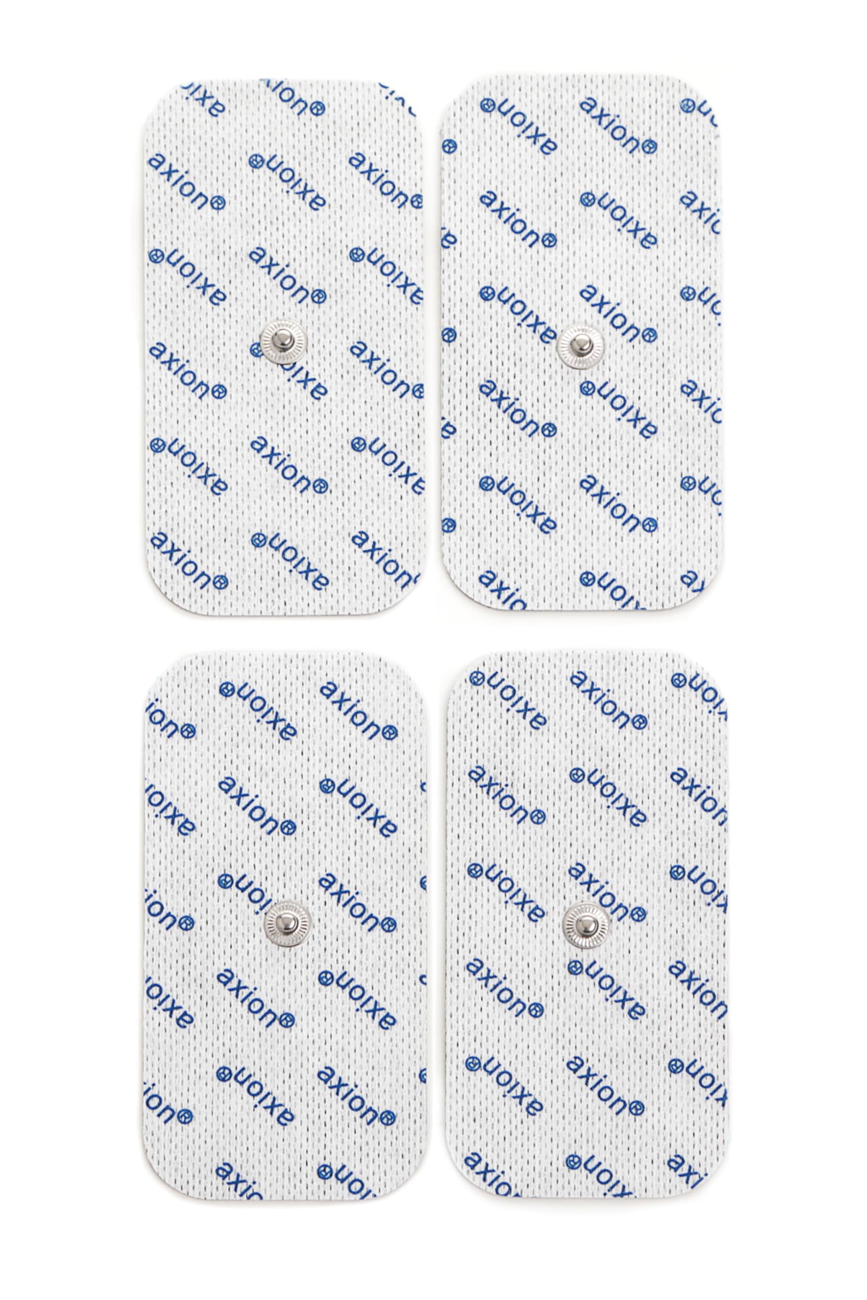 Compatible electrodes SANITAS BEURER Compatible - 4 TENS & EMS Pads electrostimulation Machines - 3.5mm Button - axion Brand Quality