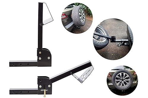FIXA TOOLS Hitch Spare Tire Mount Universal Trailer Hitch Tire