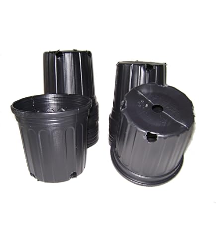 Amazon.com: 55 New Plastic Nursery 3 Gallon Trade Pot ~ Actual Volume:  2.296 Gallons : Patio, Lawn & Garden