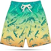 KAILUA SURF Boys' Swim Trunks Quick Dry Board Shorts with Mesh Liner, Sizes 2T-18/20