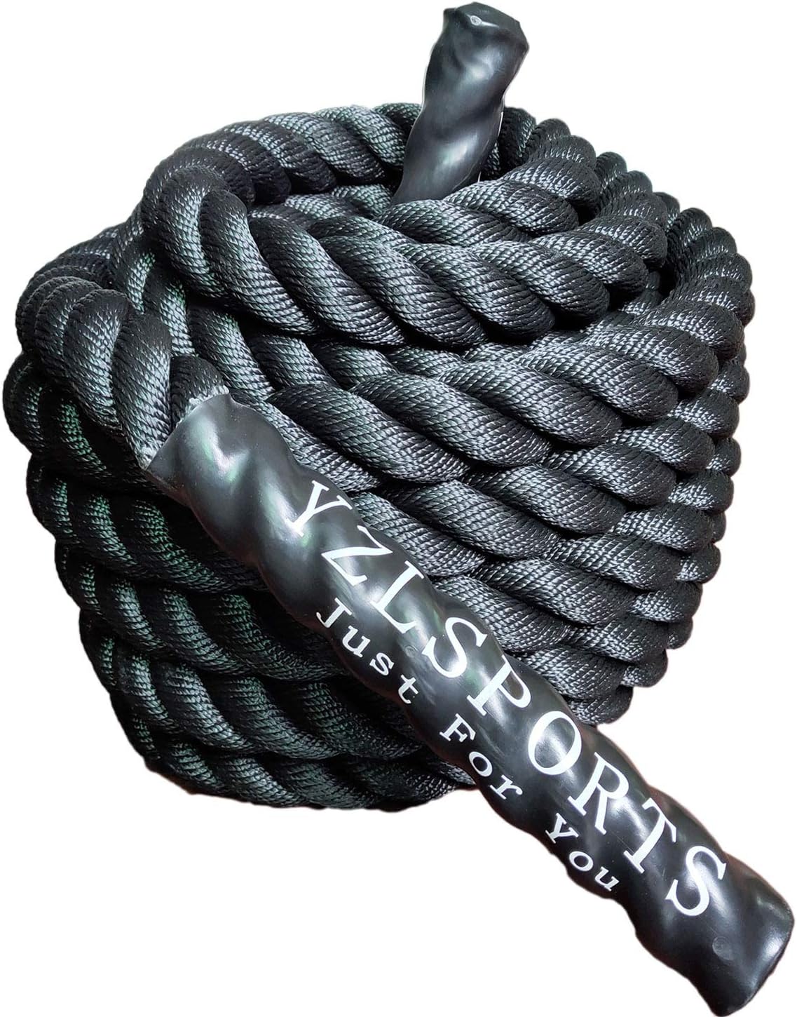 YZLSPORTS Heavy Weighted Jump Rope Skipping Rope Workout Battle Ropes for Men Women Total Body Workouts Power Training Improve Strength Building Muscle