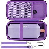 khanka Travel Case for Bose New SoundLink Flex 2nd Gen/Bose SoundLink Flex Bluetooth Portable Speaker,Case Only (Purple)