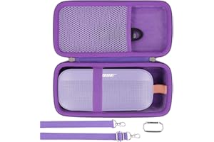 khanka Travel Case for Bose New SoundLink Flex 2nd Gen/Bose SoundLink Flex Bluetooth Portable Speaker,Case Only (Purple)