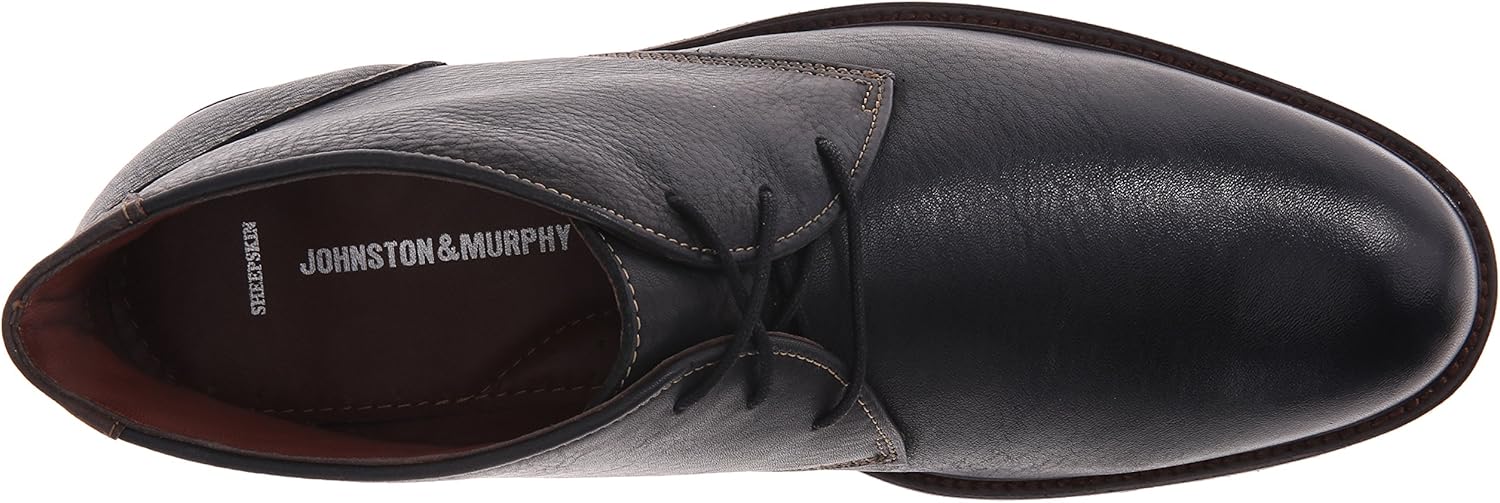 johnston and murphy copeland chukka black