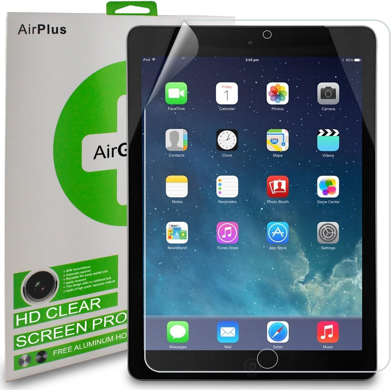 AirPlus SGIPD2 Screen Guard for Apple iPad 2 (Pack of 3)