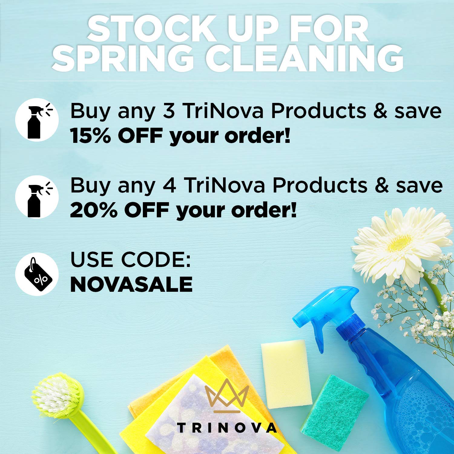 Trinova Stain Guard Non Aerosol Non Flammable Fabric Protector