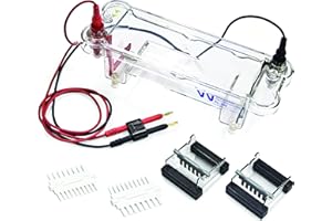 Vision Scientific VLE002 Electrophoresis Chamber, Two 7 x 7 cm Casting Tray with Accessories