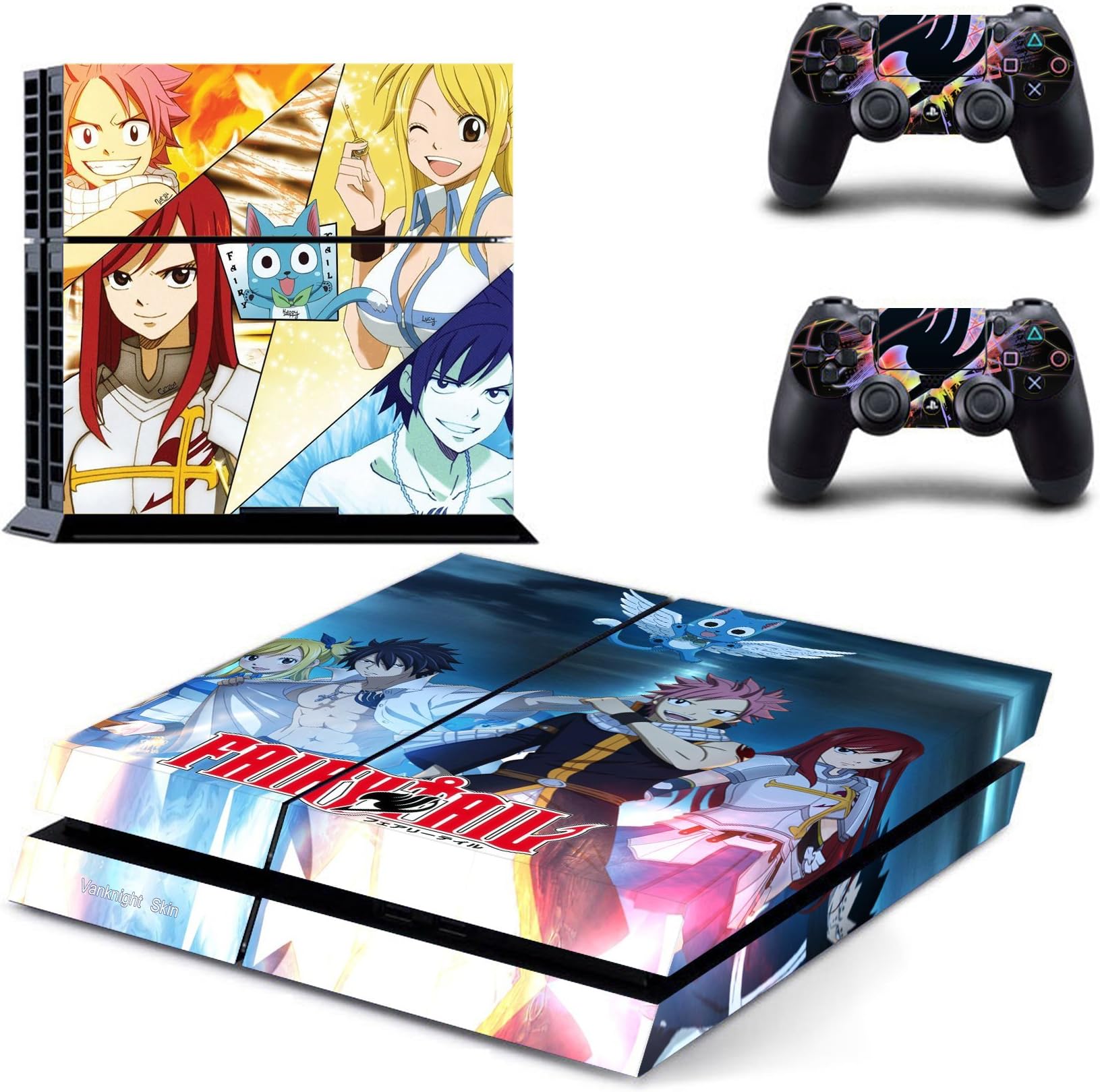 Vanknight Vinyl Decal Skin Sticker Anime for PS4 Playstaion Controllers
