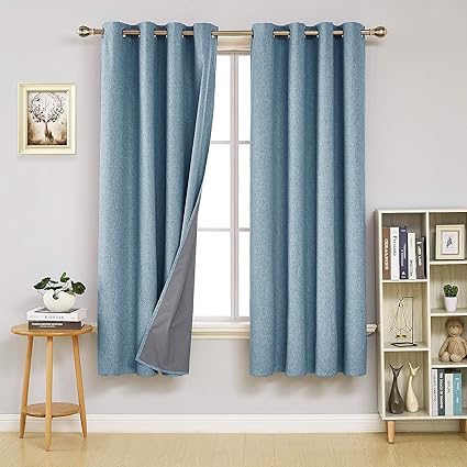 Quilt Sets 100 Blackout Curtains For Small Windows Thermal