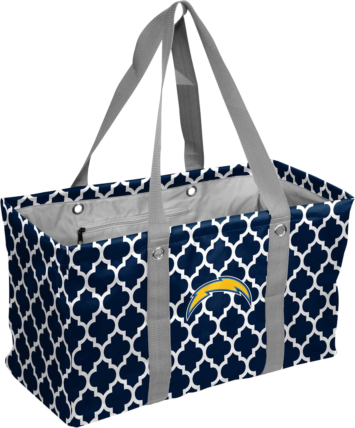 Logo Brands Officially Licensed NFL Quatrefoil Picnic Caddy, Team Color