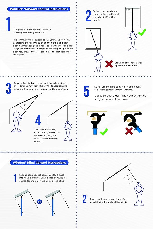 Winhux Barra De Control De Ventanas Mecanismo Sistema De Varilla Telescopica De Apertura De Ventanas Y Estores De Techo Palo Para Abrir Ventanas Altas Velux 1 3 A 3 0m Plateado Amazon Es Hogar