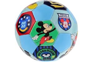 Capelli Sport Disney Mickey Mouse Soccer Ball, Sizes 3, 5, Officially Licensed Youth Kids Futbol