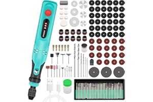 FPVERA 20W Engraving Pen with 139 Bits, USB Multi-Functional Electric Cordless Engraver Tool for DIY, Polishing Carving Jewelry, Glass, Stone, Metal, Plastic, and Wood