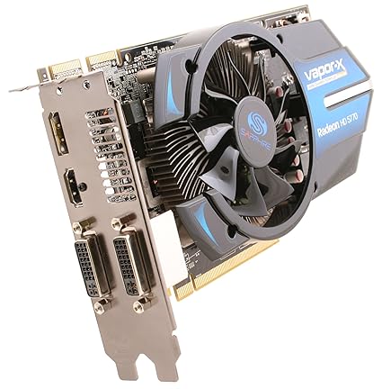 Sapphire Ati Radeon HD 5770 Vapor-X Grafikkarte (PCI-e, 1GB GDDR5 Speicher, DVI-I, HDMI, 1 GPU) Lite Retail
