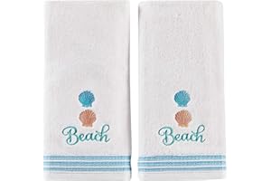 SKL Home by Saturday Knight Ltd. South Seas 2-Piece Hand Towel Set, White