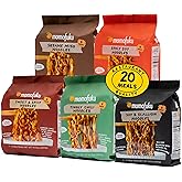 Momofuku Ramen Noodle Variety Pack by David Chang, 20 Meals, Air-Dried Never Fried Instant Noodles with up to 12g of Plant Based Protein