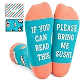 Zmart Sushi Socks Men Women, Funny Sushi Gifts