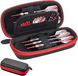Casemaster Sentry Dart Case Red Zipper Six Darts TacTech Foam view 9