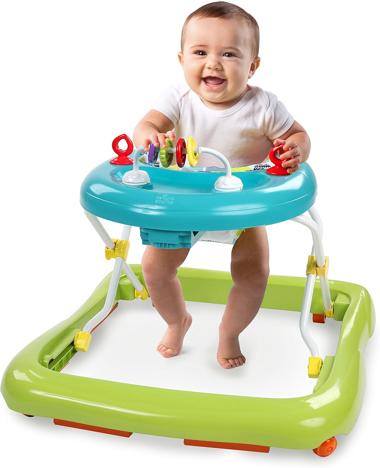 Bright Starts Giggling Safari Walker with Easy Fold Frame for Storage Ages 6 Months + - Image 4