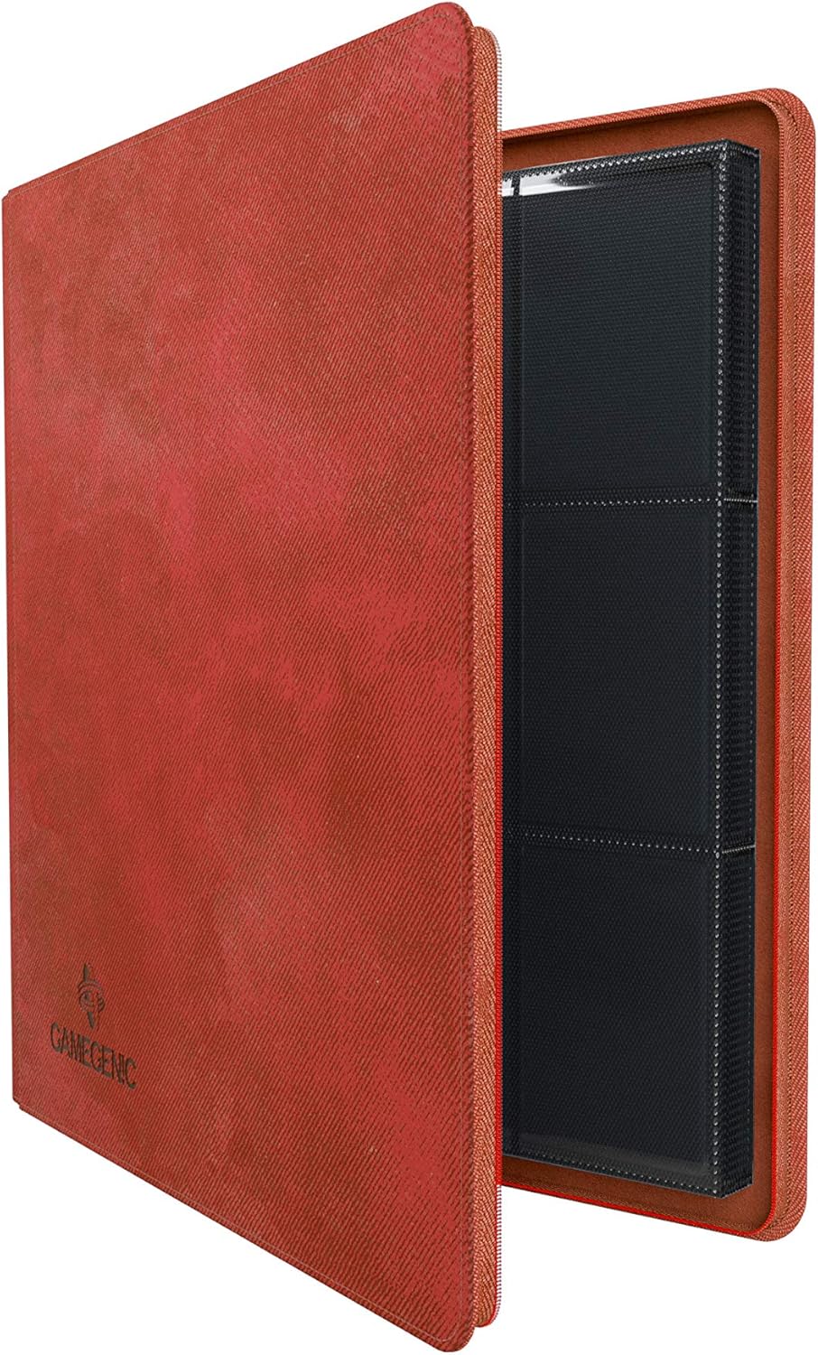 Gamegenic Zip-Up Album (24-Pocket), Red, Medium - Image 3