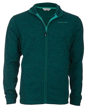 LifeLine Fleecejacke Herren Tampu Frühlingsjacke Velours Strick-Fleecejacke Strickjacke