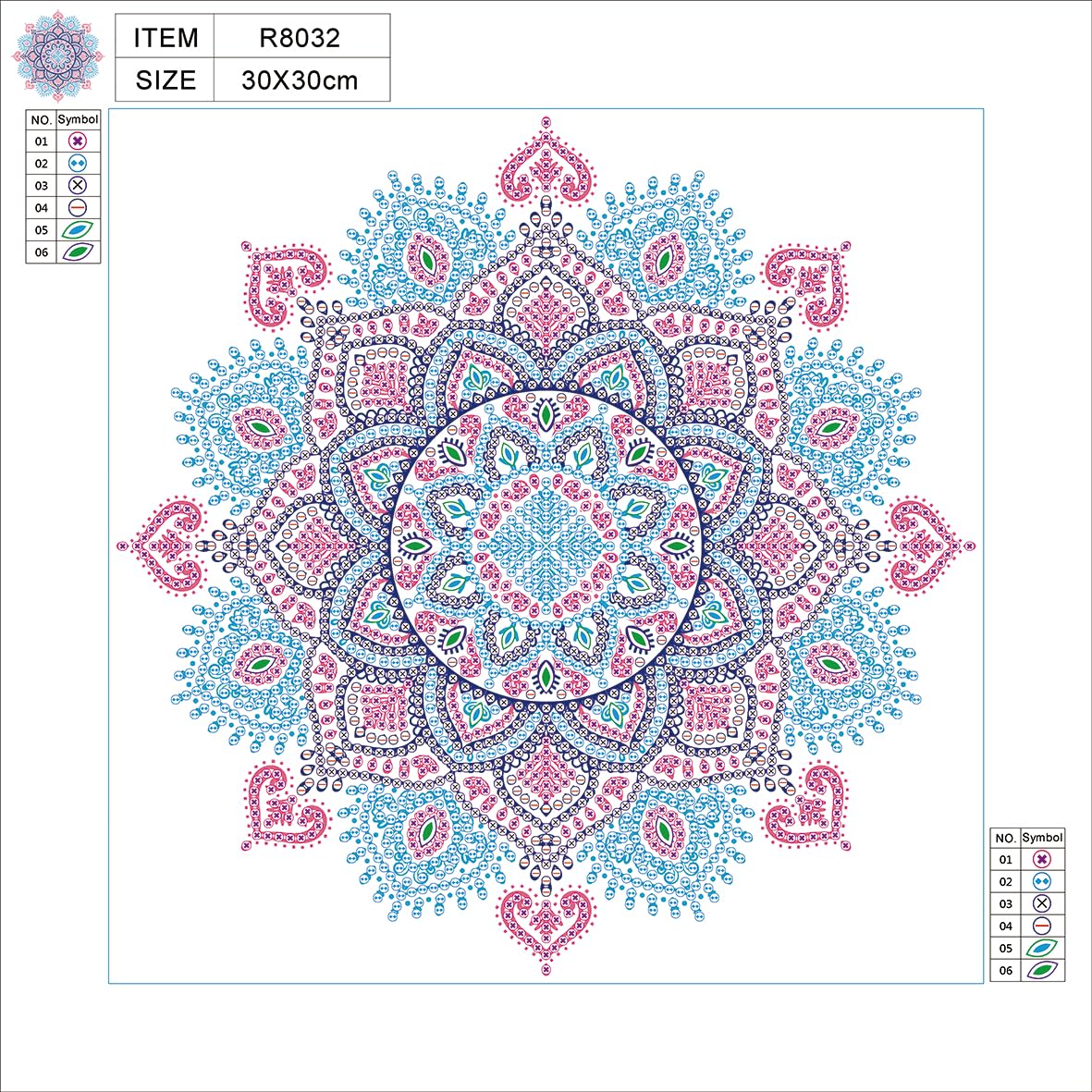 ABEUTY Diamond Painting DIY 5D Special Shape Rhinestones, Cute Colorful Unicorn Animal Art, Partial Drill Crystal Diamond Art Kits