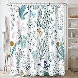 MAYZUS Extra Long Shower Curtain 72 x 84 Inch, Tall