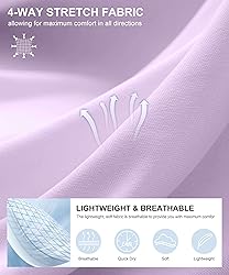 Women's Short Sleeve Workout Shirts Breathable UPF