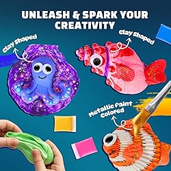 EPUMP Shell Painting Kit for Kids - Glow in The