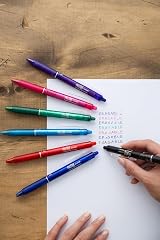 Pilot Frixion Clicker Retractable Erasable Pen 0.7 mm Blue view 4