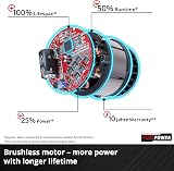 Einhell Cordless Lawn Scarifier 18V 28 cm Raking Width Brushless Motor view 6