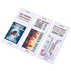 Printable Raffle and Event Tickets (Numbered) - 50