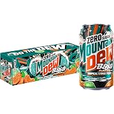 Mountain Dew, Baja Cabo Citrus Zero Sugar 12 Fl Oz Cans (Pack of 12)